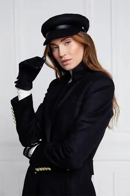 Women Regency Coat Soft Black Holland Cooper Tailoring