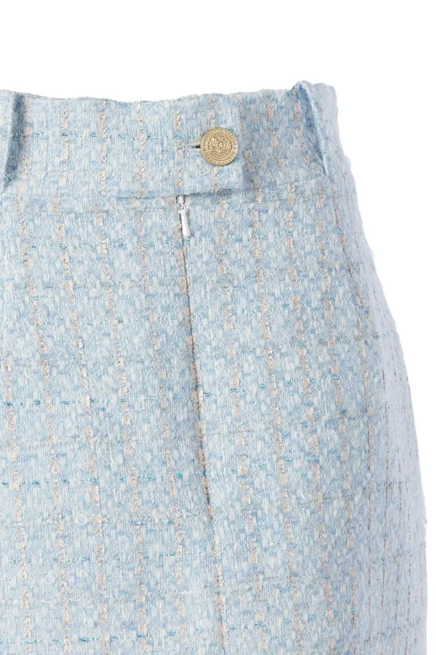 Women Regency Skirt Sky Blue Boucle Holland Cooper Dresses Women Regency Skirt Sky Blue Boucle Holland Cooper Dresses