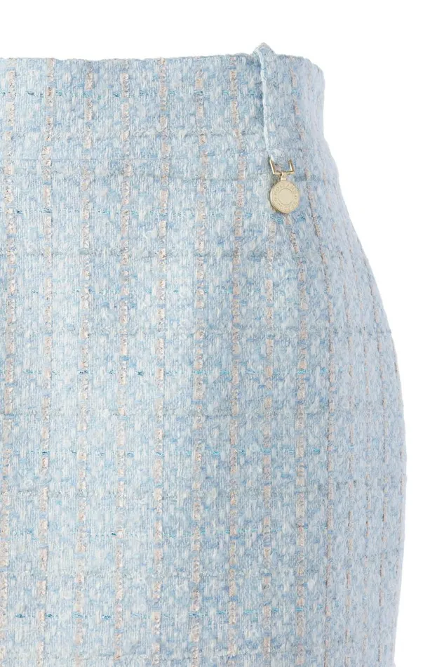 Women Regency Skirt Sky Blue Boucle Holland Cooper Dresses Women Regency Skirt Sky Blue Boucle Holland Cooper Dresses