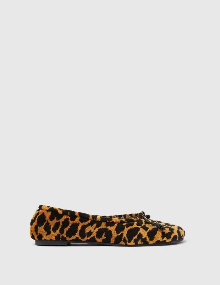 Women Ryder Leopard Ballet Flats Leopard Print Stella McCartney Flats