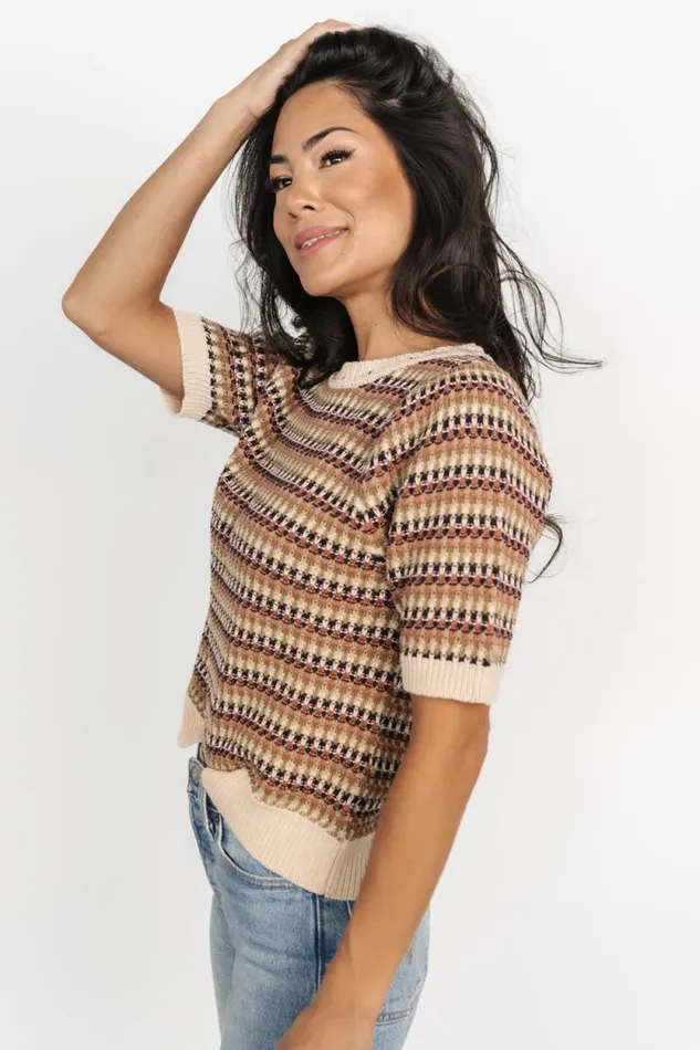 Women Scout Knit Sweater Top Multi Baltic Born Blouses and Shirts Women Scout Knit Sweater Top Multi Baltic Born Blouses and Shirts