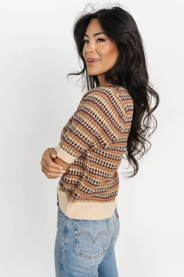 Women Scout Knit Sweater Top Multi Baltic Born Blouses and Shirts Women Scout Knit Sweater Top Multi Baltic Born Blouses and Shirts
