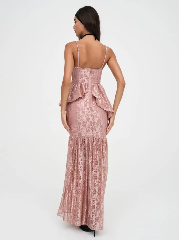 Women Shai Maxi Dress Pink For Love and Lemons Dresses