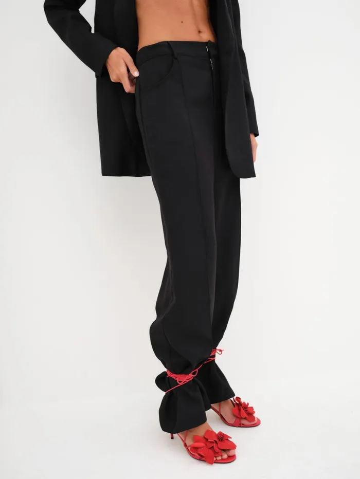 Women Shannon Pant Black For Love and Lemons Bottoms