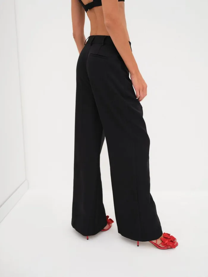 Women Shannon Pant Black For Love and Lemons Bottoms