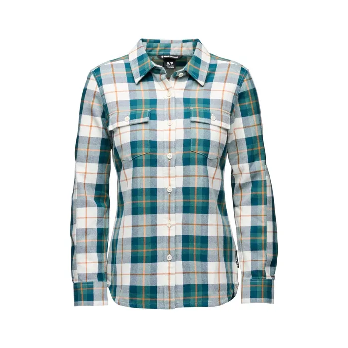 Women Shirts Black Diamond Project Twill Long Sleeve Shirt
