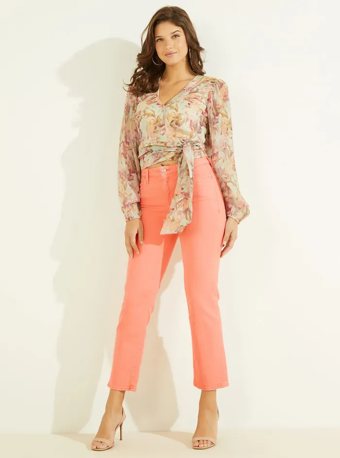 Women Shirts GUESS Miraflores Print Edwige Shirt