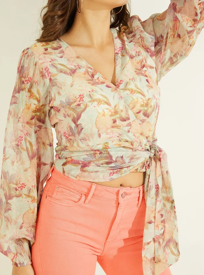 Women Shirts GUESS Miraflores Print Edwige Shirt