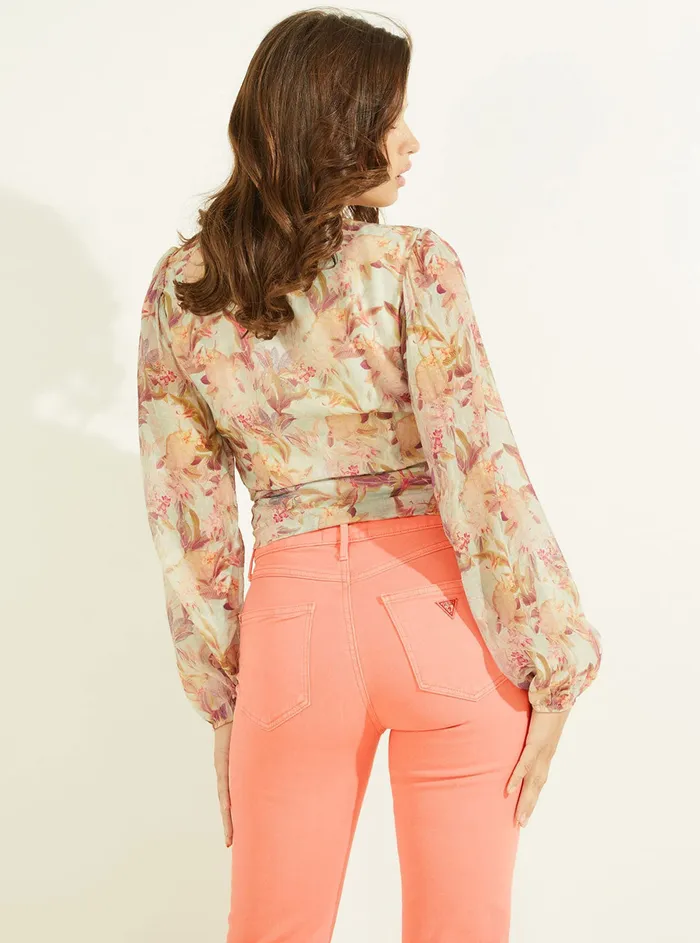 Women Shirts GUESS Miraflores Print Edwige Shirt