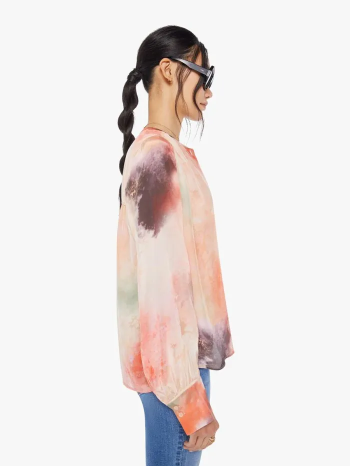 Women Shirts Mother Denim Celia Shirt Wild Rose