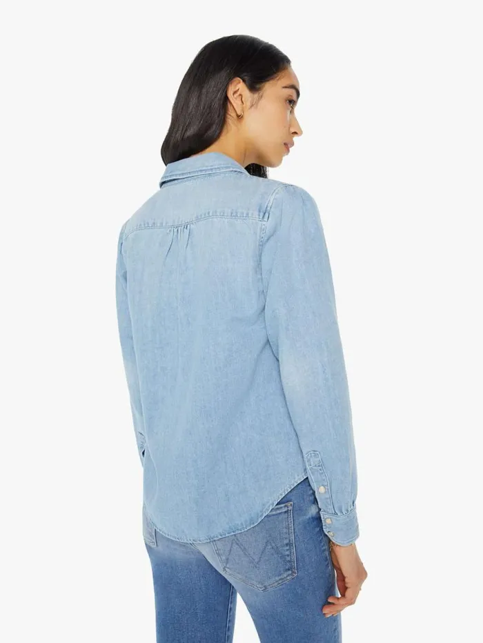 Women Shirts Mother Denim The Gathered All My Exes Brown lightpastel