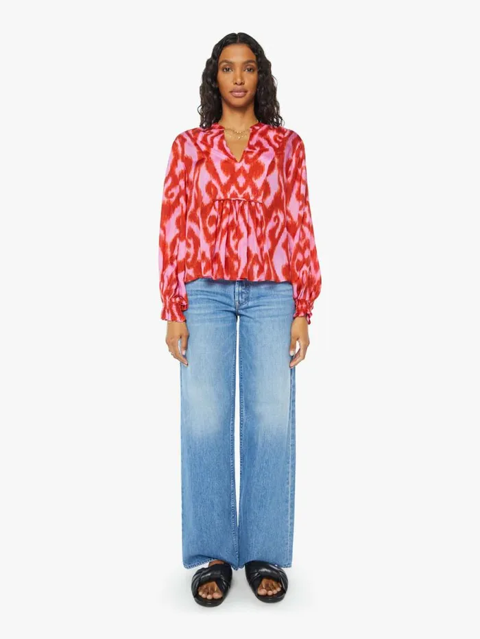 Women Shirts Mother Denim Vesta Blouse Moreno