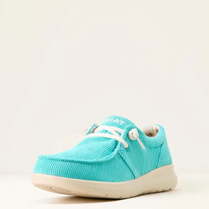 Women Shoes and Sneakers Ariat Hilo Shoe Turquoise Corduroy