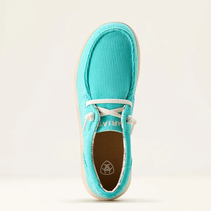 Women Shoes and Sneakers Ariat Hilo Shoe Turquoise Corduroy
