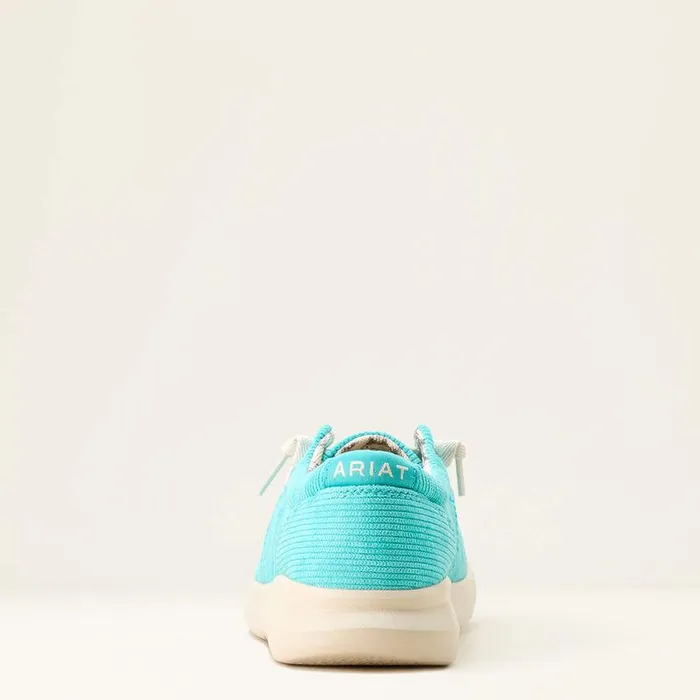Women Shoes and Sneakers Ariat Hilo Shoe Turquoise Corduroy