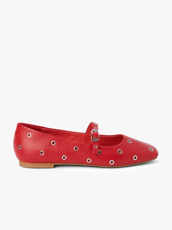 Women Shoes Lisa Says Gah Mick Mary Jane Red