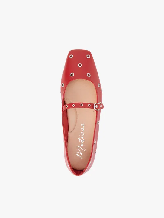 Women Shoes Lisa Says Gah Mick Mary Jane Red