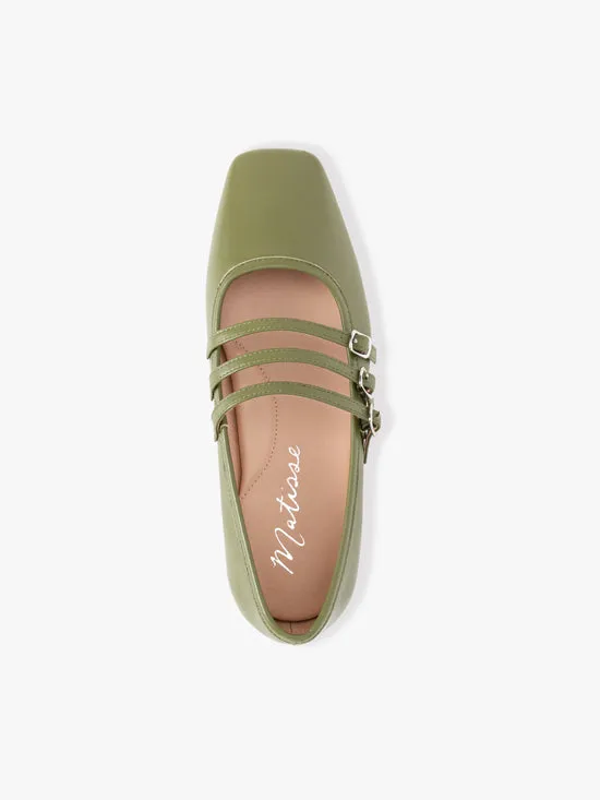 Women Shoes Lisa Says Gah Nova Flat Olive
