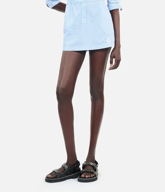 Women Short Striped Skirt THE KOOPLES Skirts and Shorts