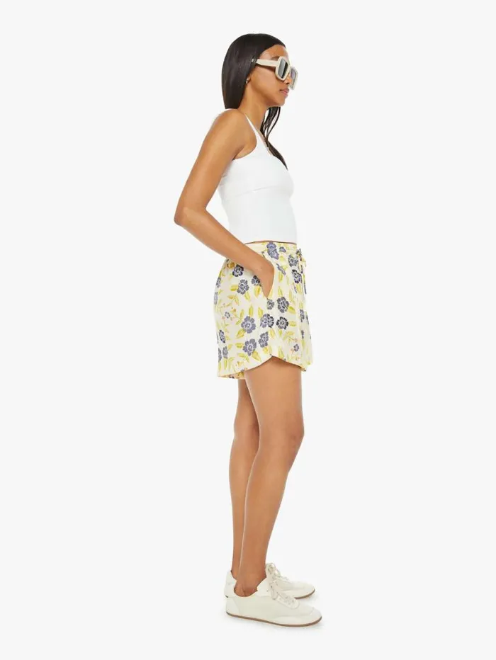 Women Shorts Mother Denim Jasper Shorts Prairie Indigo