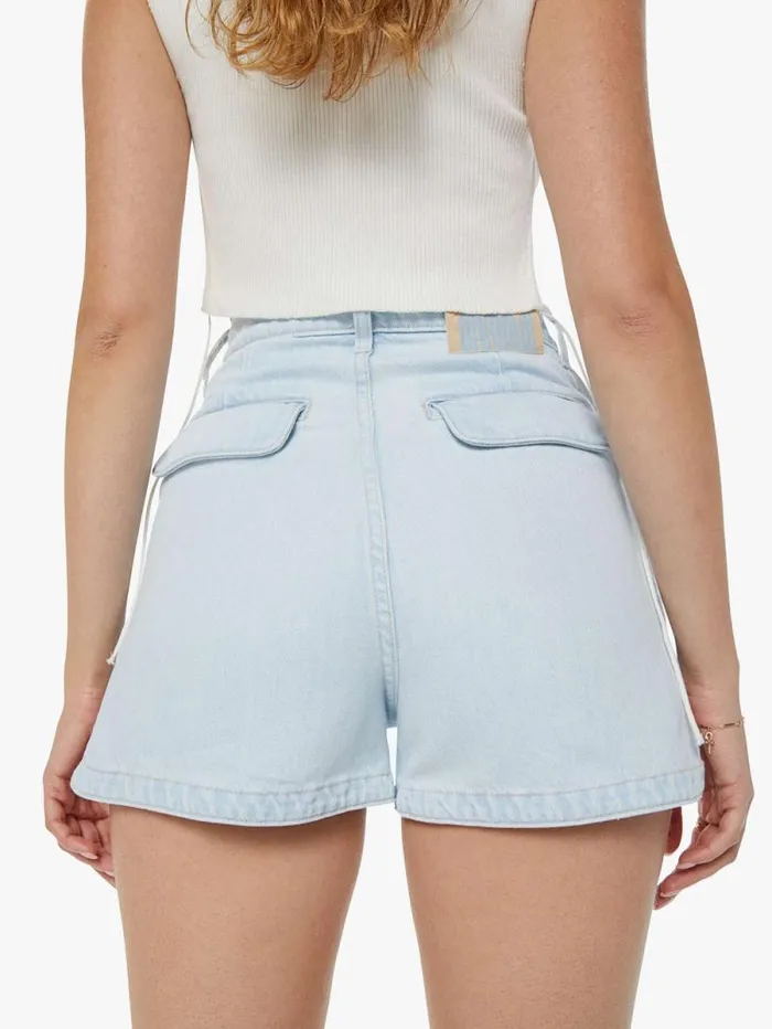 Women Shorts Mother Denim SNACKS The Piece Of Cake Short Blue
