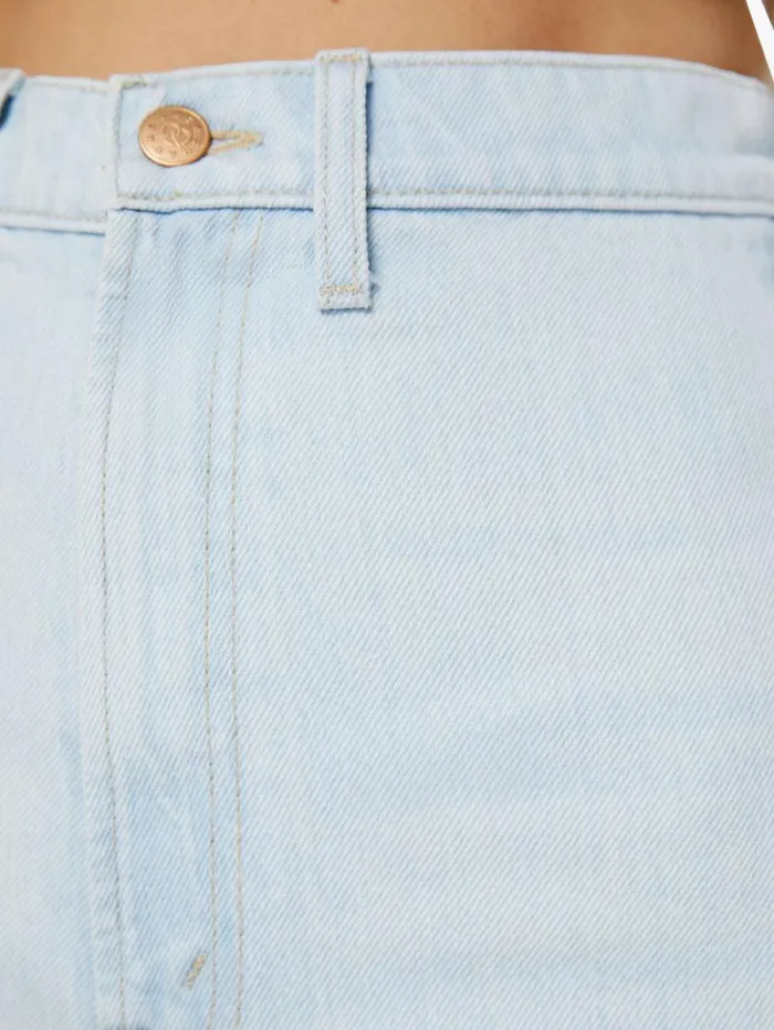 Women Shorts Mother Denim SNACKS The Piece Of Cake Short Blue