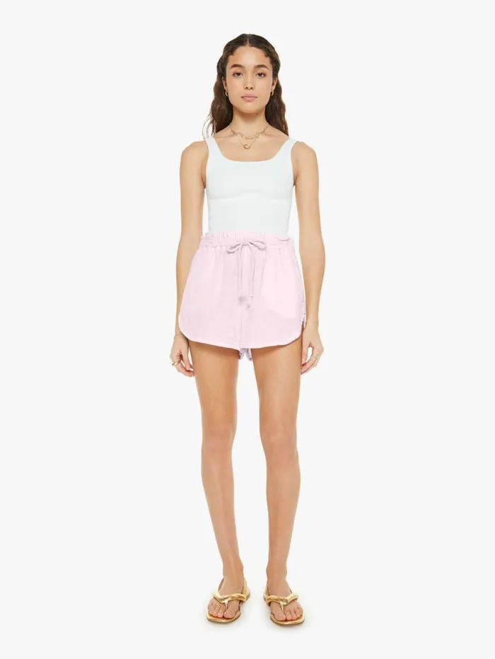 Women Shorts Mother Denim Starla Short Pink Blush
