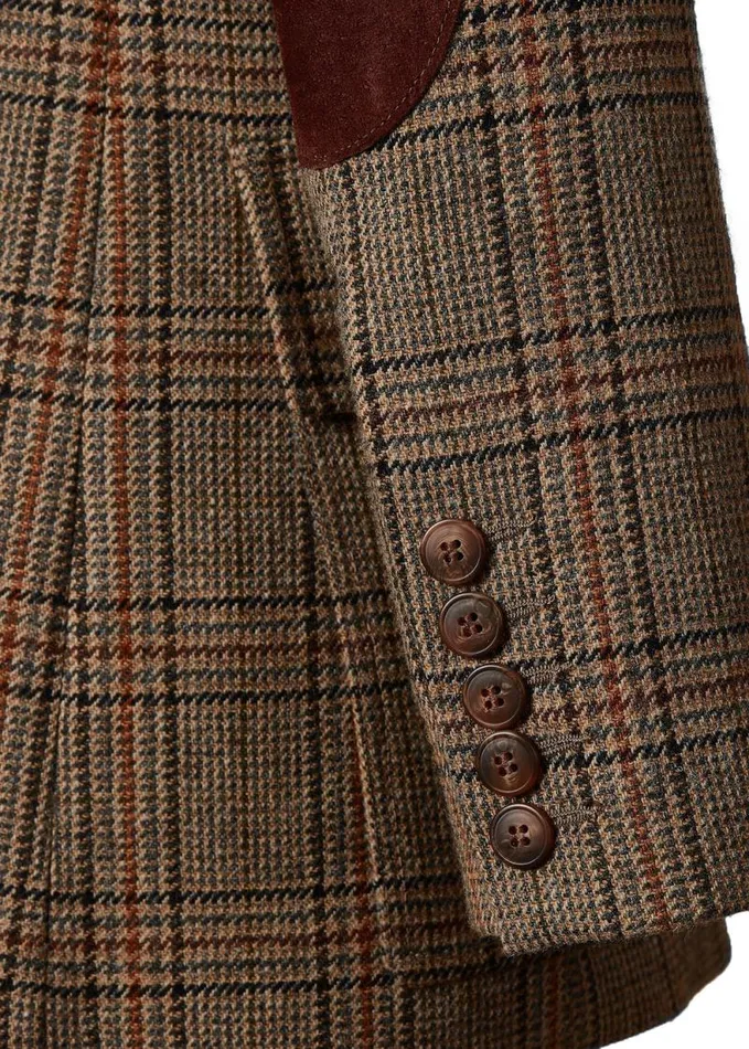 Women Single Breasted Field Blazer Bourbon Tweed Holland Cooper Tailoring