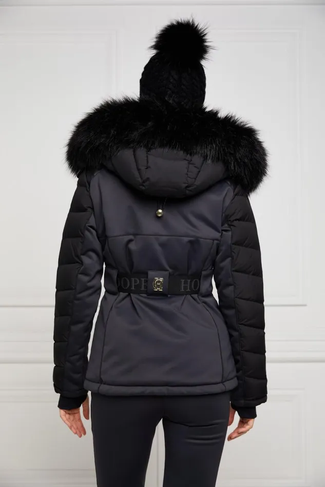 Women Ski Jacket Black Holland Cooper Ski Jackets
