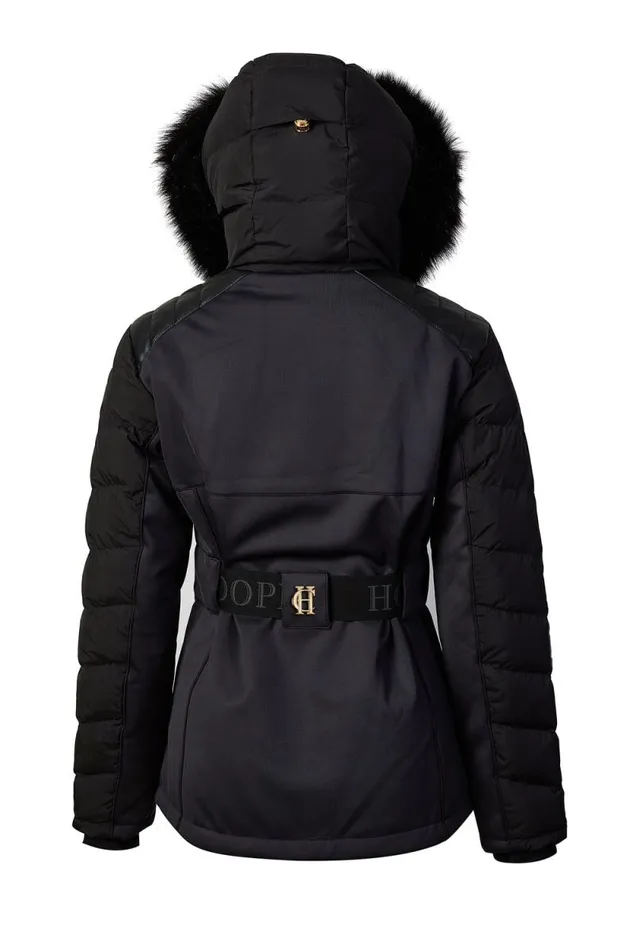 Women Ski Jacket Black Holland Cooper Ski Jackets