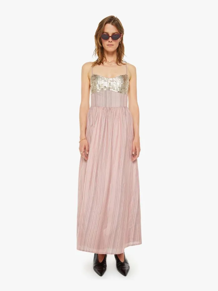 Women Skirts and Dresses Mother Denim Autumn Coin Dress Petal