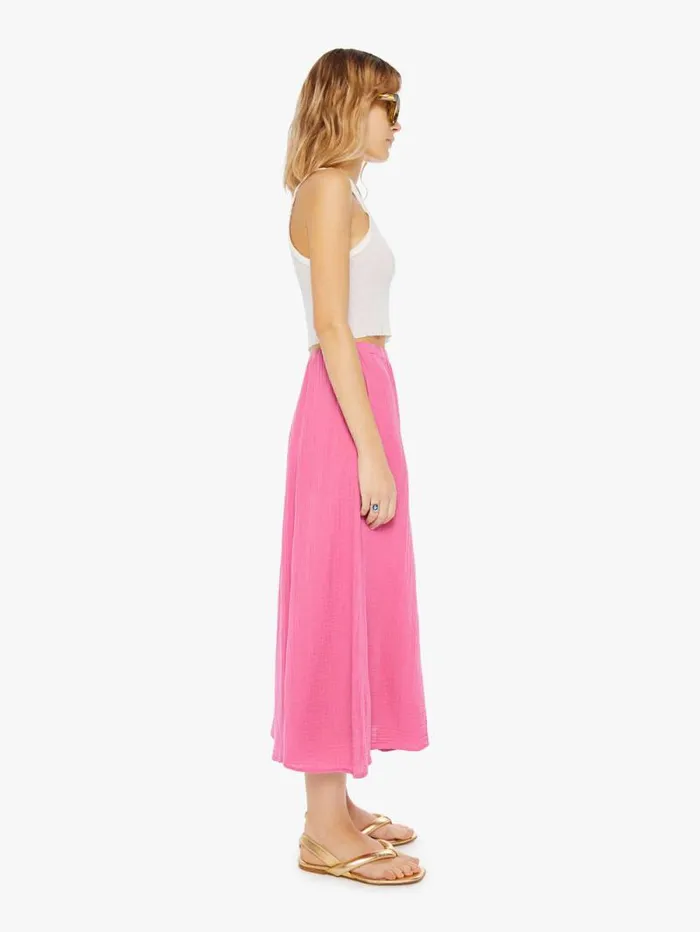 Women Skirts and Dresses Mother Denim Deon Skirt Rose Lake