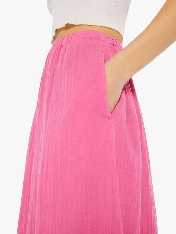 Women Skirts and Dresses Mother Denim Deon Skirt Rose Lake