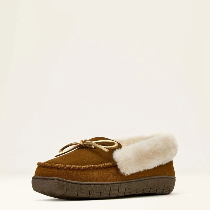 Women Slippers Ariat Moccasin Slipper Brown