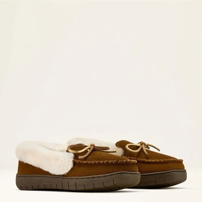 Women Slippers Ariat Moccasin Slipper Brown