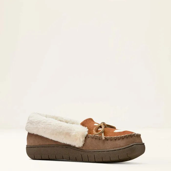 Women Slippers Ariat Moccasin Slipper Brown Antelope Women Slippers Ariat Moccasin Slipper Brown Antelope