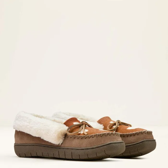 Women Slippers Ariat Moccasin Slipper Brown Antelope Women Slippers Ariat Moccasin Slipper Brown Antelope