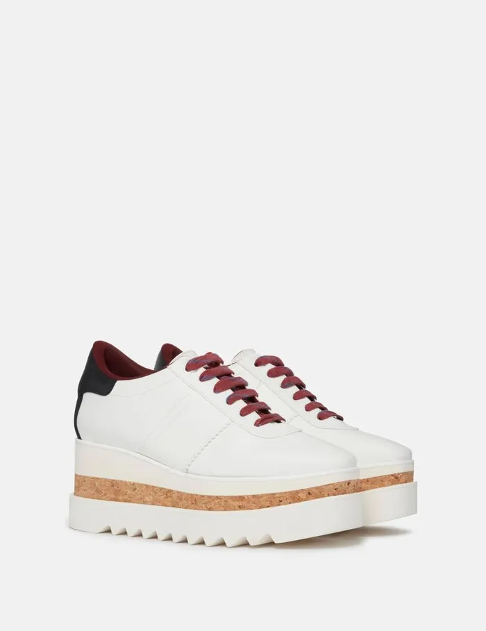 Women SneakElyse Platform Sneakers Pure White Stella McCartney Sneakers Women SneakElyse Platform Sneakers Pure White Stella McCartney Sneakers