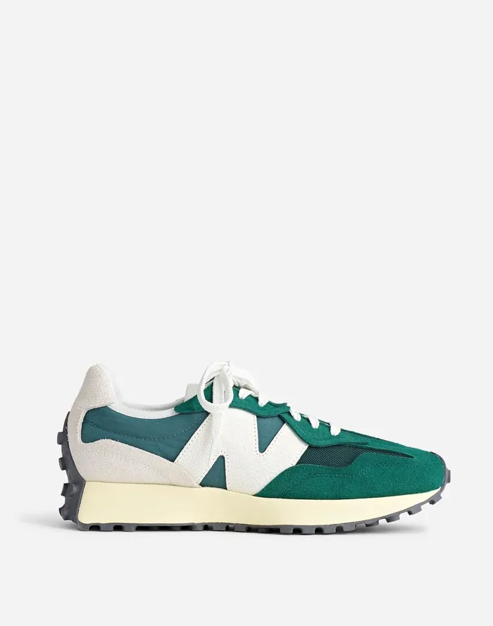 Women Sneakers Madewell New Balance Unisex 327 Sneakers Marsh Green New Sprice