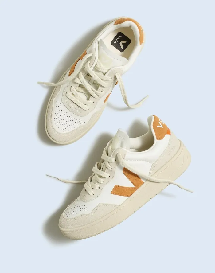 Women Sneakers Madewell Veja V90 Sneakers Extra White Umber