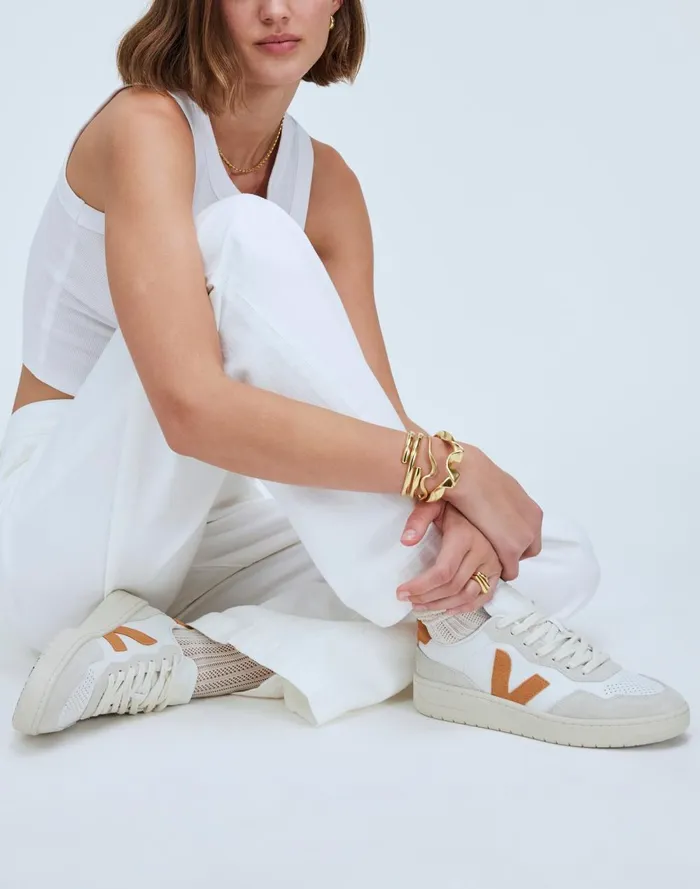 Women Sneakers Madewell Veja V90 Sneakers Extra White Umber