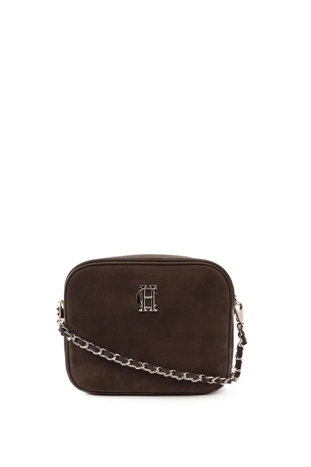 Women Soho Camera Bag Chocolate Suede Holland Cooper Bags Women Soho Camera Bag Chocolate Suede Holland Cooper Bags