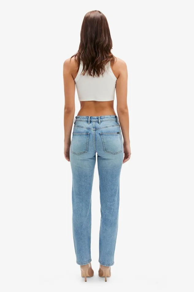 Women Straight Jean Bardot Faris Straight Leg Jeans In Vintage Vintage