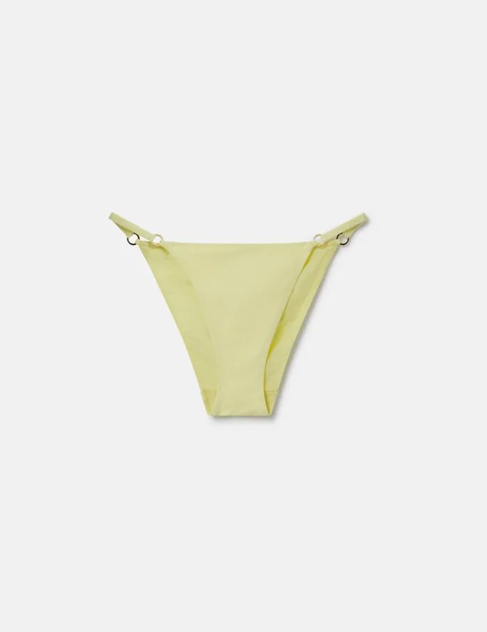 Women String Mini Bikini Briefs Lemon Stella McCartney Swimwear