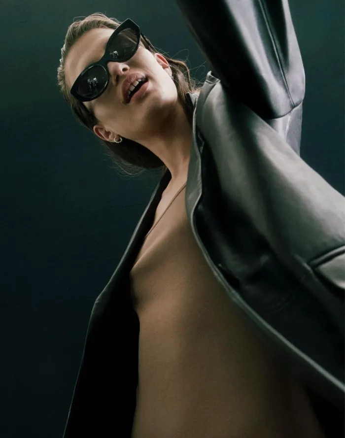Women Sunglasses Madewell Demmera Sunglasses Black Coal