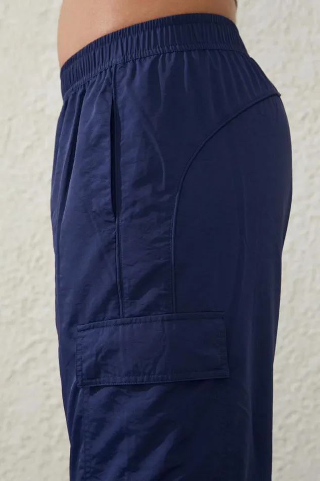 Women Sweats and Hoodies Cotton On Woven Zip Off Cargo Pant Quiet Sky