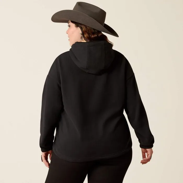Women Sweatshirts and Hoodies Ariat Essential Hoodie Blackleopard Women Sweatshirts and Hoodies Ariat Essential Hoodie Blackleopard