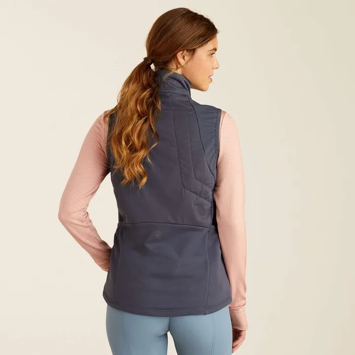Women Sweatshirts and Hoodies Ariat Venture Full Zip Vest Ombre Blue Women Sweatshirts and Hoodies Ariat Venture Full Zip Vest Ombre Blue