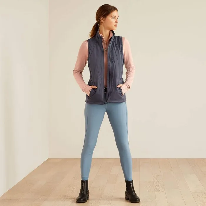 Women Sweatshirts and Hoodies Ariat Venture Full Zip Vest Ombre Blue Women Sweatshirts and Hoodies Ariat Venture Full Zip Vest Ombre Blue