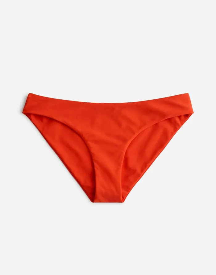 Women Swim Madewell Jade Swim Lure Bikini Bottom Persimmon
